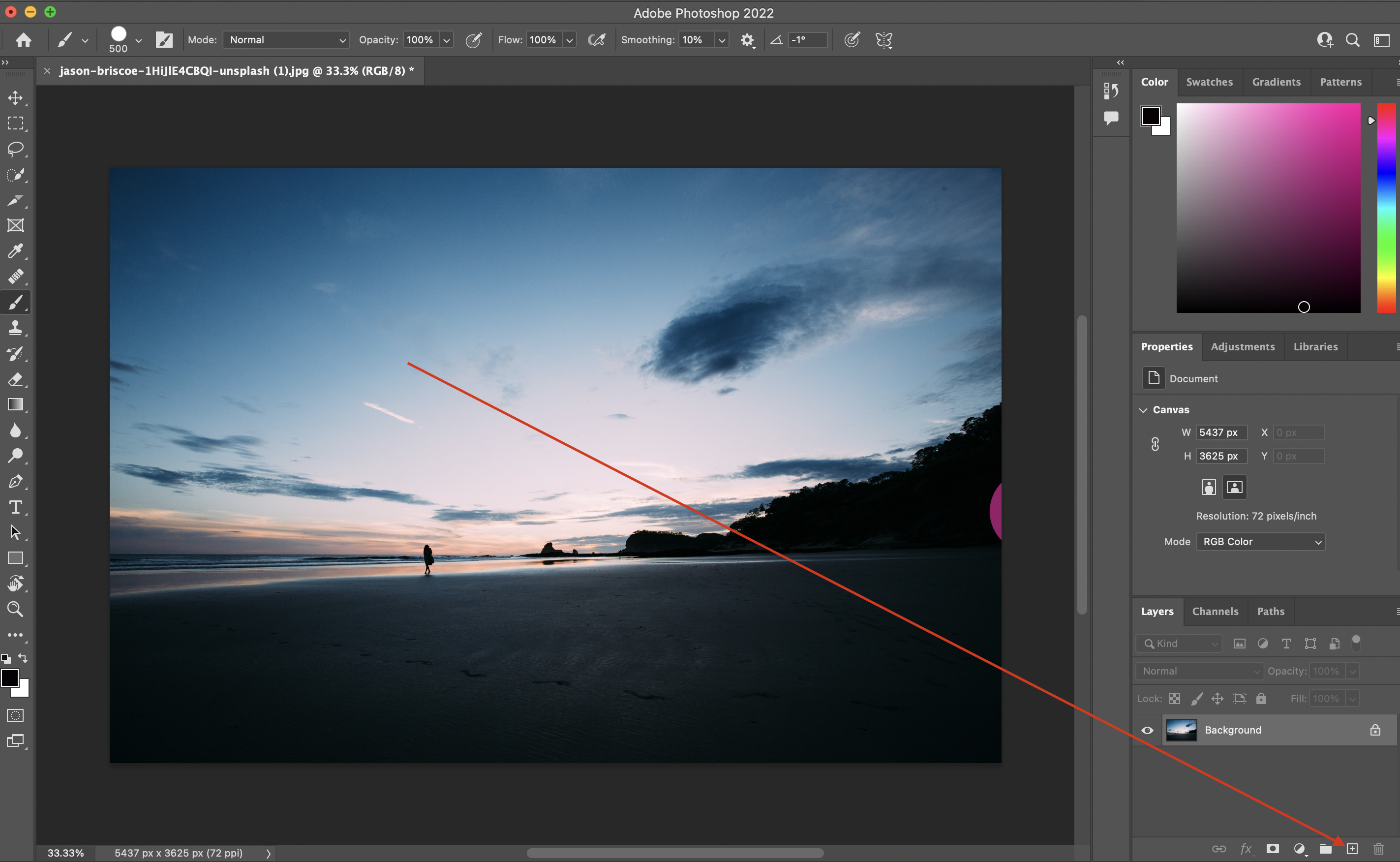 getting started with adobe photoshop